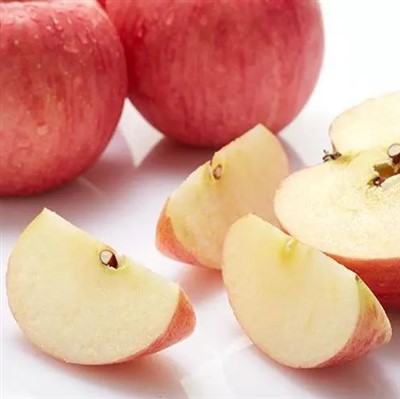 Sabrosas manzanas Fuji